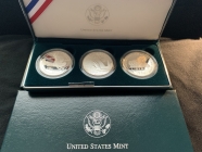 3 Coin US Veterans Silver Proof Coin Set 1994