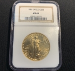 1 Ounce $50 1986 American Gold Eagle