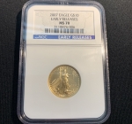 2007 $10 American Gold Eagle MS-70
