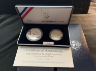 1991-1995 WWII 50th Anniversary Proof Coins