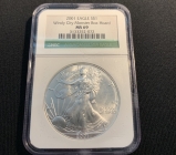 2001 American Silver Eagle Monster Box NGC